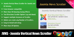 Joomla News Scroller
