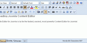joomla editor