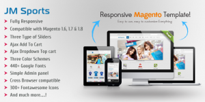 magento responsive template